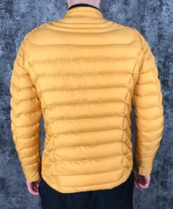 Мужская Желтая Куртка Стеганая Демисезонная