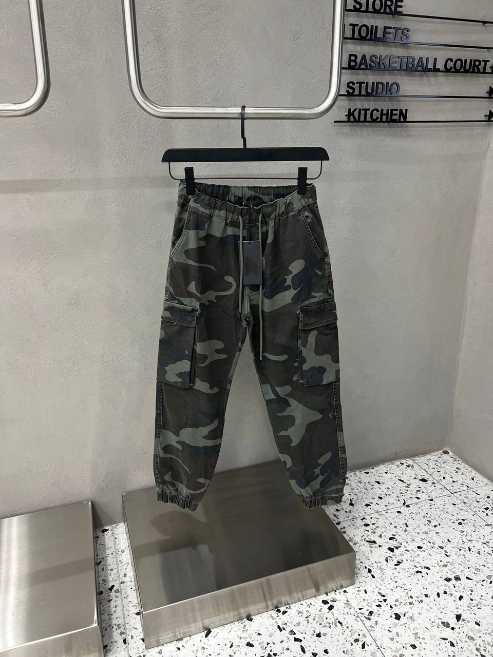 photo_2022-06-10_13-56-24 Мужские Камуфляжные Темные Зеленые Брюки Штаны Купер с Накладными Карманами