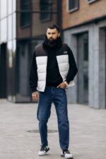 Мужские Свободные Синие Джинсы Момы - Базовые Джинсовые Штаны