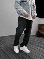 Мужские Черные Джинсы Baggy - Объемные Джинсовые Штаны Багги
