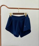Женские Синие Короткие Спортивные Шорты