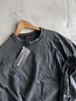 Мужской Графитовый Летний Костюм Варенка со Швами Наружу (Футболка + Штаны)