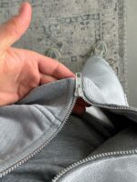 Мужской Серый Спортивный Костюм Варенка Оверсайз на Молнии - Зип Худи + Широкие Штаны