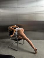 Женские Белые Колготки в Крупную Сетку