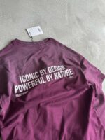 Мужской Летний Фиолетовый Костюм Градиент Свободного Кроя - Комплект Футболка Штаны