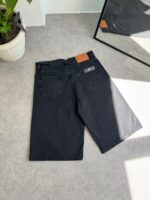 Мужские Черные Джинсовые Шорты Baggy Свободного Кроя