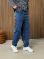 Мужские Широкие Синие Джинсы Багги - Джинсовые Штаны Baggy Прямого Кроя