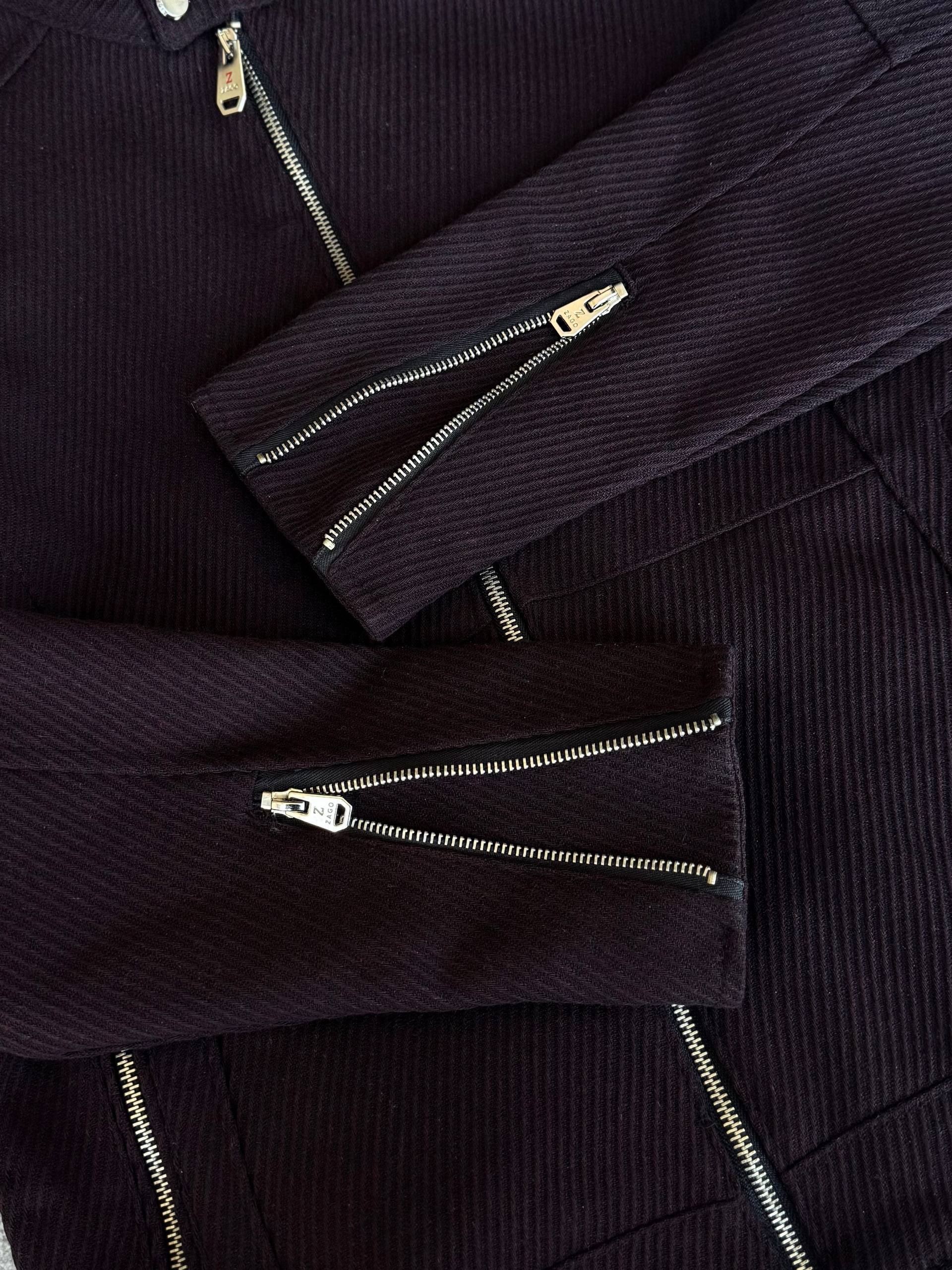 photo_2025-09-12_16-04-17 (2) Мужская Демисезонная Куртка Марсала - Классическая на Молнии