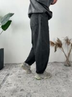 Мужские Широкие Графитовые Джинсы Баллоны