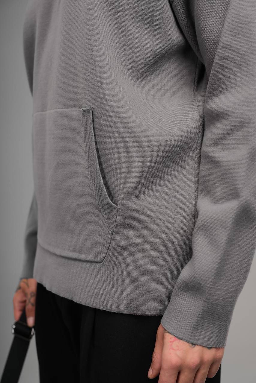 photo_2025-10-27_21-18-59 Мужское Базовое Хлопковое Серое Худи Свободного Кроя