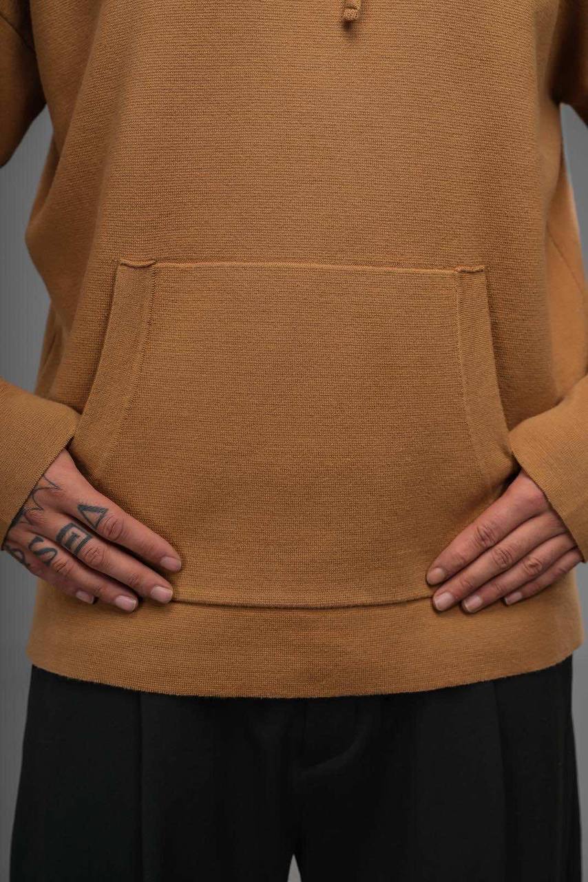 photo_2025-10-27_21-19-01 Мужское Базовое Хлопковое Рыжее Худи Свободного Кроя