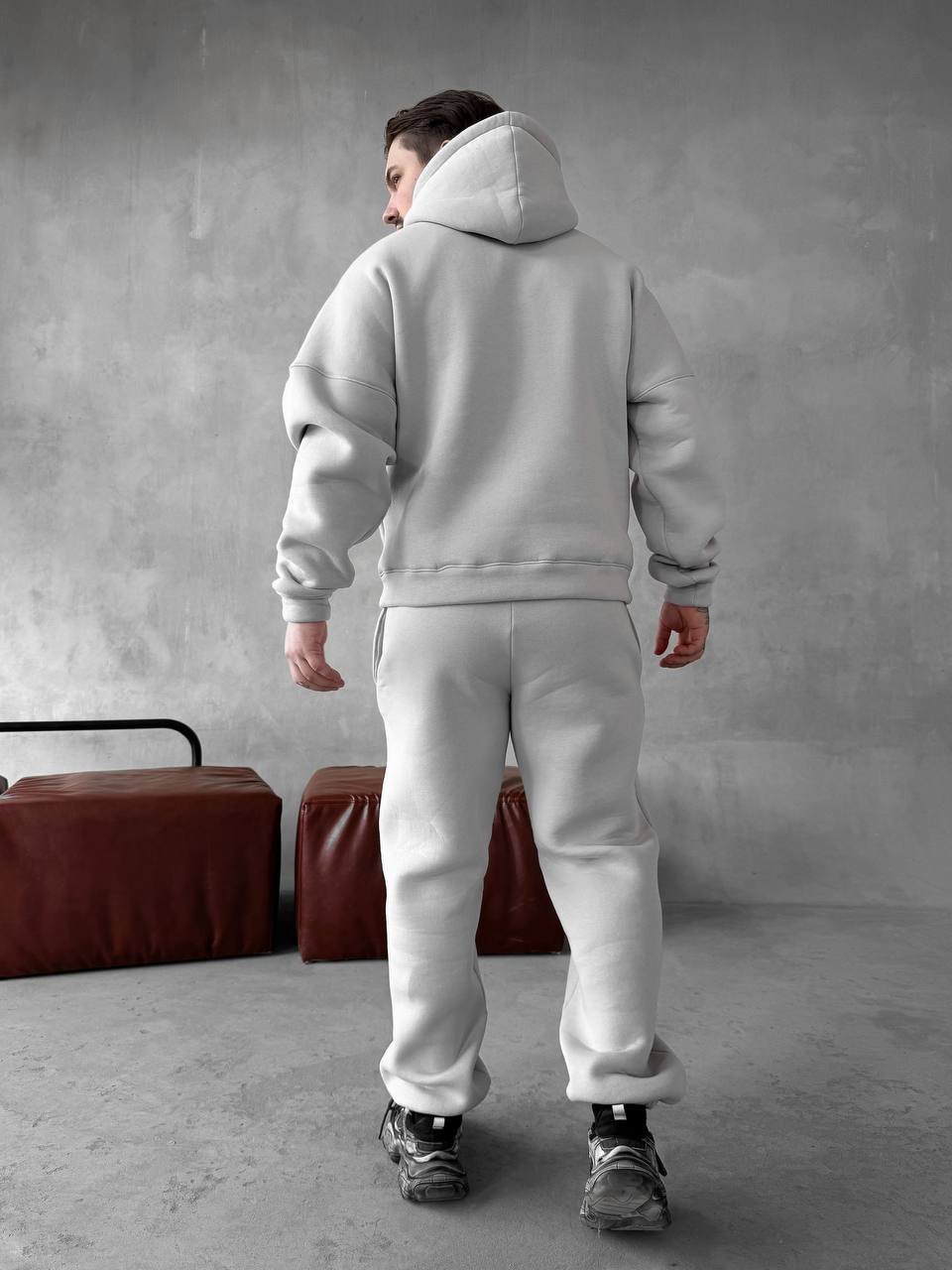 photo_2025-10-30_22-21-45 (2) Мужской Базовый Теплый Серый Спортивный Костюм с Принтом – Толстовка Штаны с Начесом