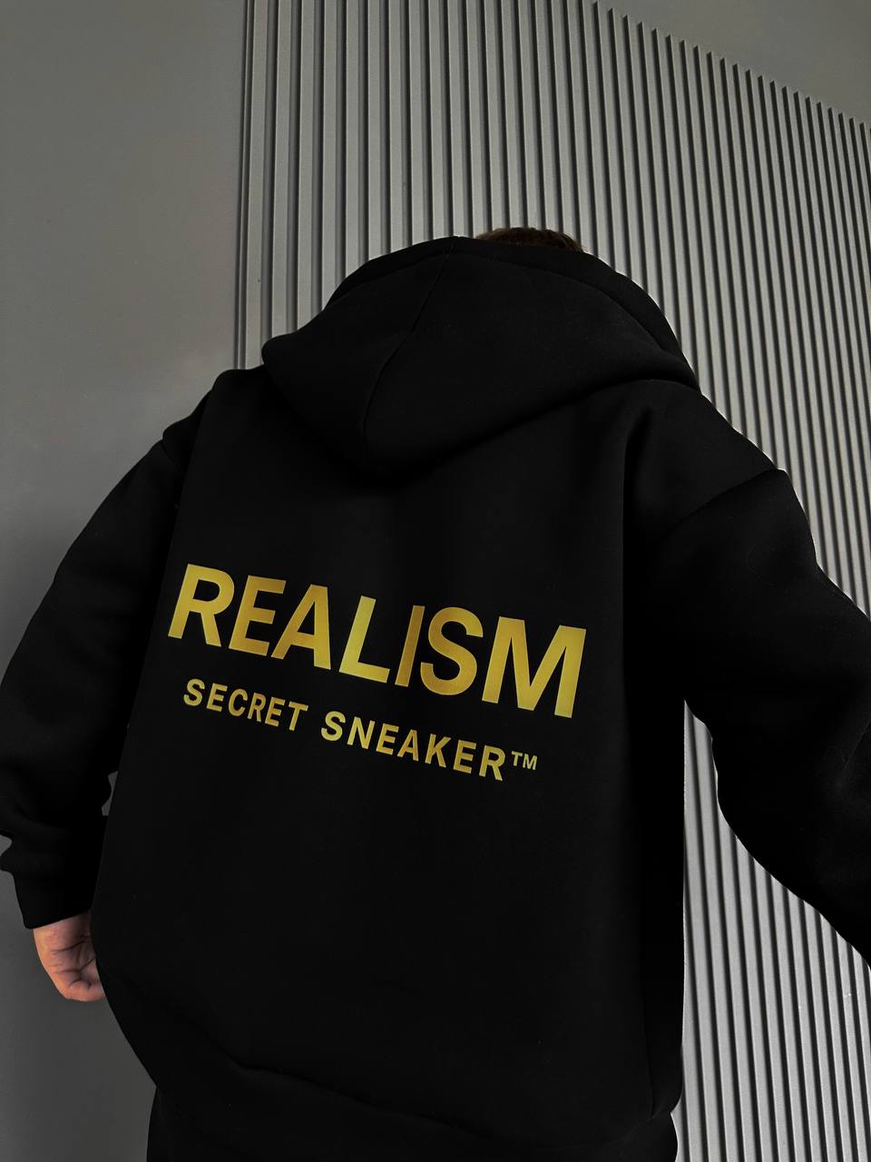 photo_2025-11-10_17-51-46 Мужское Теплое Черное Зип Худи с Начесом - Кофта Зипка на Молнии с Надписью на Спине