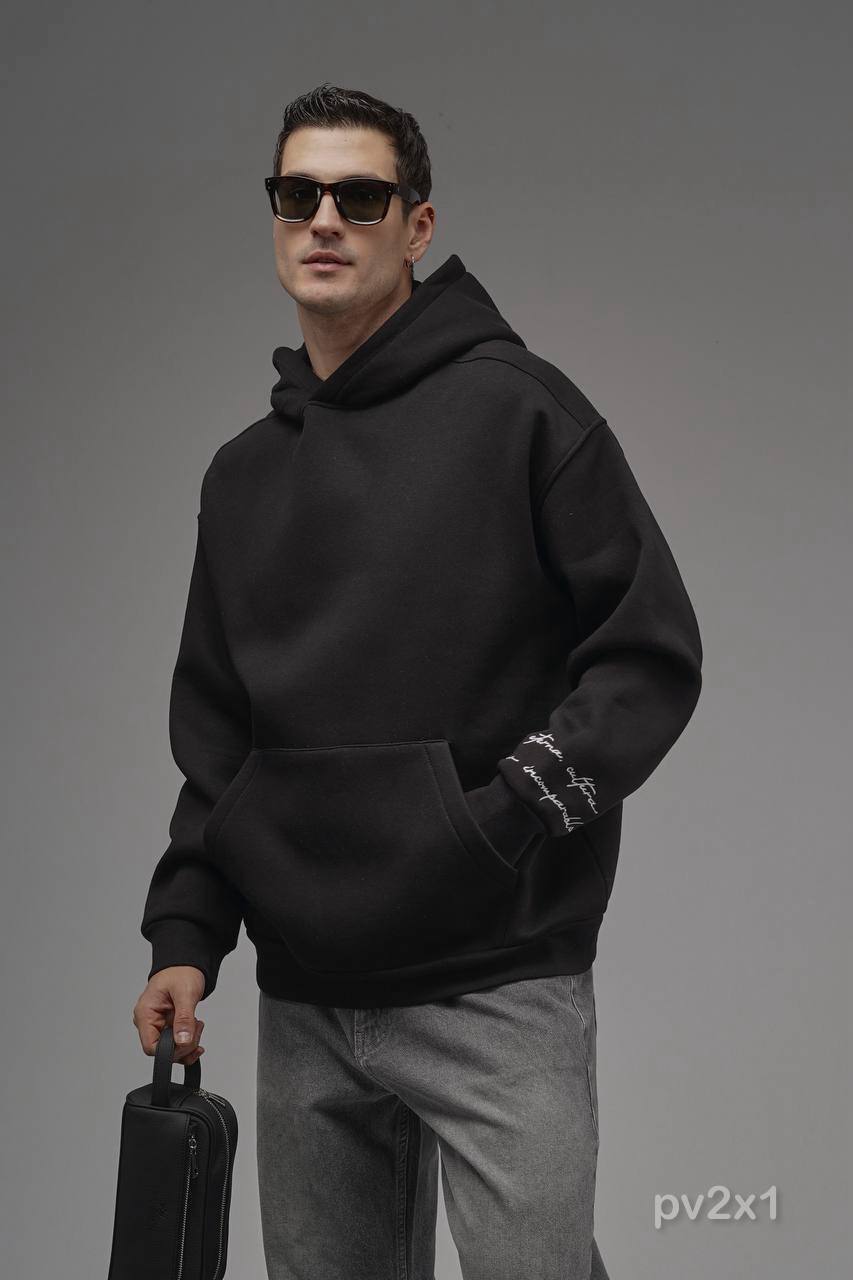 photo_2025-12-01_09-14-22 (2) Мужское Черное Худи Оверсайз с Принтом и Вышивкой на Спине