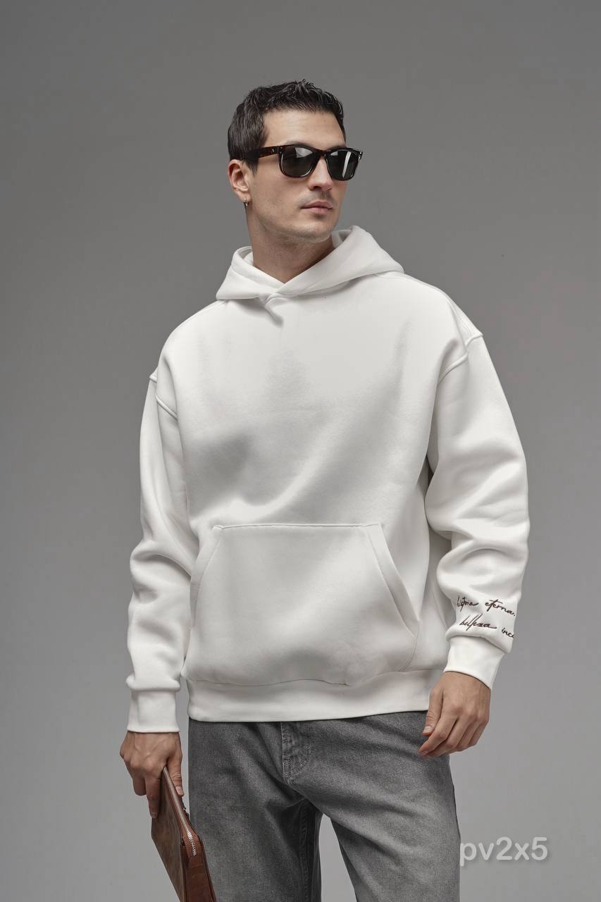 photo_2025-12-01_09-14-23 Мужское Белое Худи Оверсайз с Принтом и Вышивкой на Спине