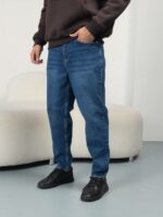 Мужские Синие Джинсы Banan - Свободные Джинсовые Штаны Бананы