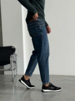 Мужские Синие Джинсы Banan - Свободные Джинсовые Штаны Бананы