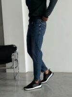 Мужские Темно-Синие Джинсы Banan - Свободные Джинсовые Штаны Бананы