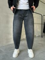 Мужские Широкие Графитовые Джинсы Баллоны - Джинсовые Штаны Balloon Skater