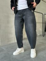 Мужские Широкие Графитовые Джинсы Баллоны - Джинсовые Штаны Balloon Skater