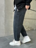 Мужские Широкие Графитовые Джинсы Баллоны - Джинсовые Штаны Balloon Skater