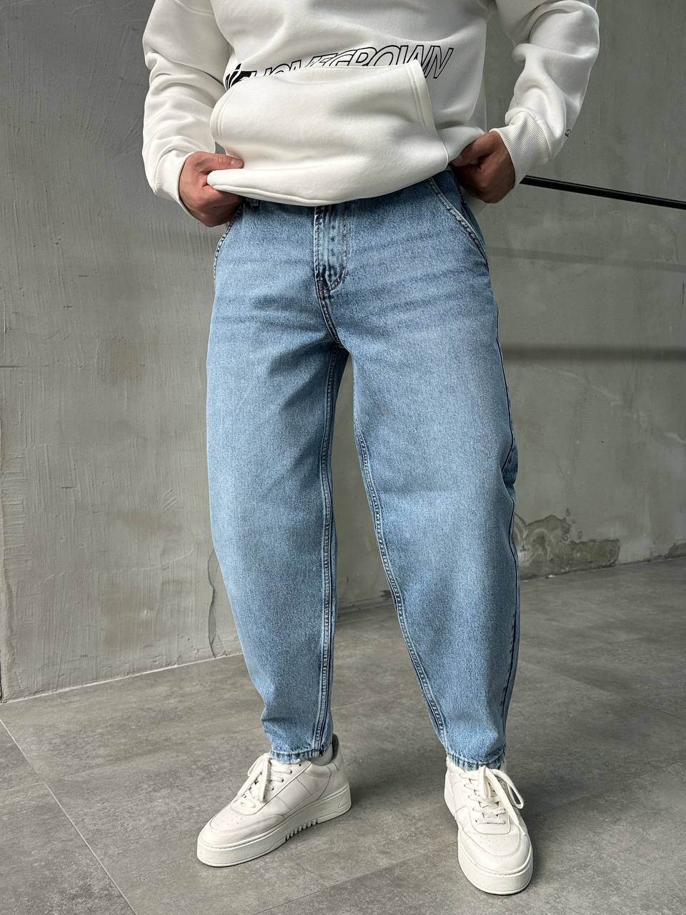 photo_2025-12-12_18-37-28 Мужские Широкие Голубые Джинсы Баллоны - Джинсовые Штаны Balloon Skater