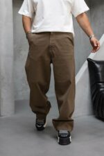 Мужские Джинсы Багги Мокко - Широкие Габардиновые