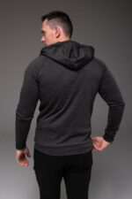 Мужское Гравитовое Зип Худи на Молнии - Кофта Зипка с Капюшоном