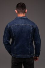 Мужская Синяя Джинсовка Варенка на Металлических Пуговицах