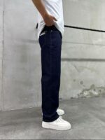 Мужские Темно-Синие Джинсы Багги - Свободные Широкие Baggy