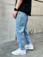 Мужские Голубые Джинсы Бананы - Свободные Джинсовые Штаны Banan