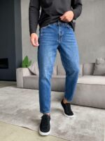 Мужские Синие Джинсы Бананы - Свободные Джинсовые Штаны Banan