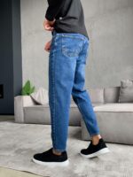 Мужские Синие Джинсы Бананы - Свободные Джинсовые Штаны Banan