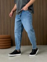 Мужские Базовые Синие Джинсы Бананы - Свободные Джинсовые Штаны Banan