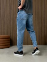 Мужские Базовые Синие Джинсы Бананы - Свободные Джинсовые Штаны Banan