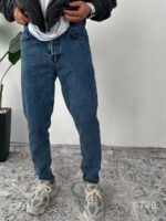 Мужские Синие Джинсы Бананы - Джинсовые Штаны Banan Свободного Кроя