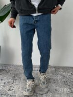 Мужские Синие Джинсы Бананы - Джинсовые Штаны Banan Свободного Кроя