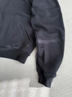 Мужское Графитовое Зип Худи Оверсайз на Молнии - Кофта Зипка с Вшитой Балаклавой