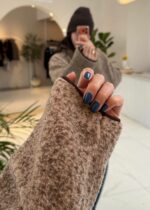 Женская Теплая Флисовая Коричневая Кофта Батник под Горло на Замке