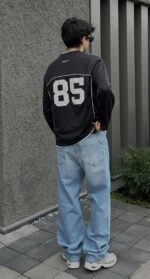 Мужские Голубые Джинсы Baggy Fit - Свободные Широкие Багги