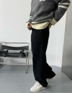 Мужские Черные Джинсы Багги - Широкие Оверсайз