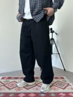 Мужские Широкие Черные Джинсы Багги - Джинсовые Штаны Baggy Barrel