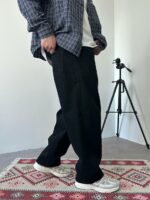 Мужские Широкие Черные Джинсы Багги - Джинсовые Штаны Baggy Barrel