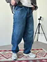 Мужские Широкие Синие Джинсы Багги - Джинсовые Штаны Baggy Barrel