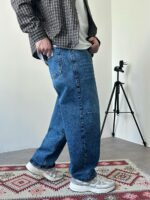 Мужские Широкие Синие Джинсы Багги - Джинсовые Штаны Baggy Barrel
