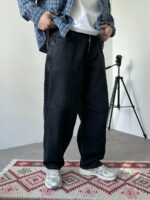 Мужские Широкие Графитовые Джинсы Багги - Джинсовые Штаны Baggy Barrel