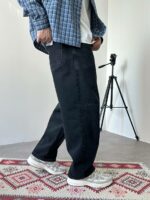 Мужские Широкие Графитовые Джинсы Багги - Джинсовые Штаны Baggy Barrel