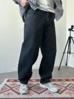 Мужские Широкие Темно-Серые Джинсы Багги - Джинсовые Штаны Baggy Barrel