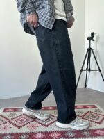 Мужские Широкие Темно-Серые Джинсы Багги - Джинсовые Штаны Baggy Barrel