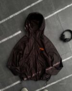 Мужская Черная Оранжевая Ветровка Мастерка ТЕРМОХРОМ (меняет цвет)